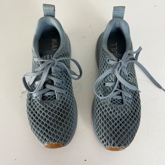 NOBULL Mesh Trainers Steel Blue Athletic Gym Sneakers Mens 3.5 Womens Size 5 - Picture 3 of 8